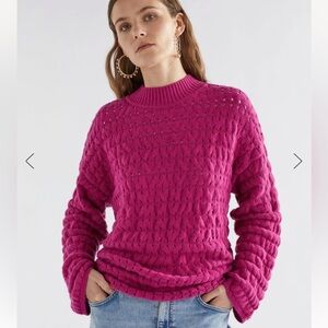 Elk KODA Knit Wool SWEATER Orchid Pink